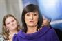 Sophie Løhde møder pressen