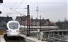 tog på station i berlin