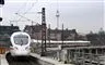 tog på station i berlin
