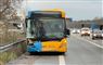en beskadiget bus