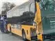 en beskadiget bus