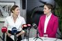 Marie Bjerre til højre på billedet har overladt sin ministerpost til erhvervskvinden Mia Wagner. Hun er ny finansordfører for Venstre. (Arkivfoto).