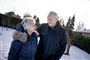Keld og Hilda i sneen