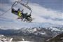 Folk i skilift