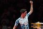Badmintonspiller jubler