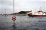 Redningsbåd i havn