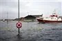 Redningsbåd i havn