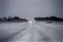snefygning på vej 