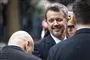 en smilende kong Frederik