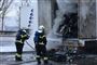 brand i lastbil