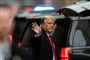 En sammenbidt Donald Trump