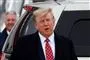 donald trump med rødt slips