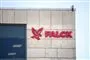 falck logo på bygning