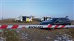 politi til stede ved strand