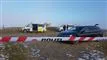 politi til stede ved strand