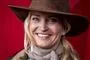 Annette Heick med cowboyhat på