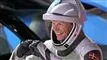 en glad astronaut