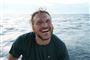 Emil Midé på havet