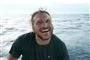 Emil Midé på havet