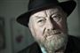 Kurt Westergaard med en sort hat.