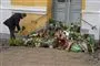 blomster ved indgangsdør