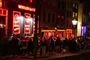 Red light district i Amsterdam