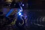 en politimotorcykel