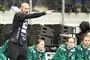 en træner på sidelinjen