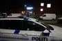 Politibil ved hospital