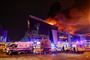 Bygning i brand