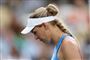 Caroline Wozniacki kunne ikke gennemføre sin kamp mod Sinja Kraus mandag.