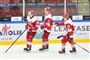ishockeyspillere på isen