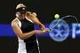 en tennisspiller i aktion