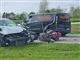 Smadrede biler og motorcykel