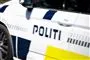 Siden af en politibil 