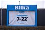 Et skilt ved Bilka