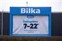 Et skilt ved Bilka