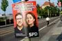 valgplakater på en lygtepæl