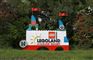 En lille miniature indgang til Legoland