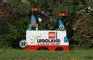En lille miniature indgang til Legoland