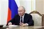 Putin bag skrivebord