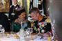 Kong frederik taler med dronning Silvia