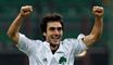 Jose Sarriegi sender Panathinaikos på sejrskurs i Milano. Foto: AP/Antonio Calanni / POLFOTO