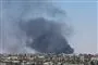 Stor røgsky over Rafah