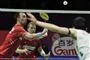 badmintonspillere i aktion