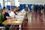 Moderaternes politiske leder, Lars Løkke Rasmussen, har søndag formiddag afgivet sin stemme til Europaparlamentsvalget på Nyboder Skole på Østerbro i København.
