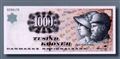 en 1000-krone seddel