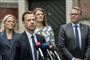 Regeringen mødtes mandag den 10. juni med Folketingets partier om opfølgning på dokumentaren "Den sorte svane" i Justitsministeriet i København. (Arkivfoto).