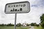 Skilt ved Kirkerup