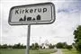 Skilt ved Kirkerup